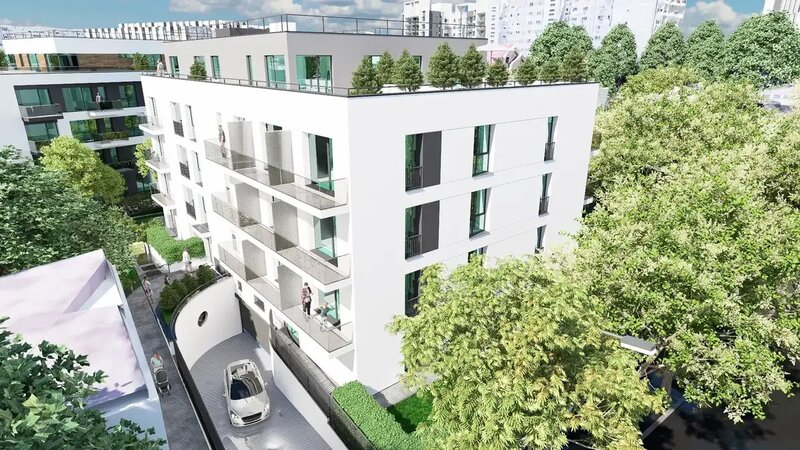 Mosilor, garsoniera in ansamblul Icon Studios,